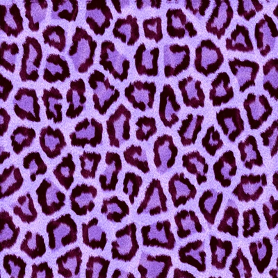 Purple Leopard Print Design for Cushions and Apparel