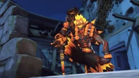 Peau Inferno de Junkrat : Terreur d'Halloween dans Overwatch