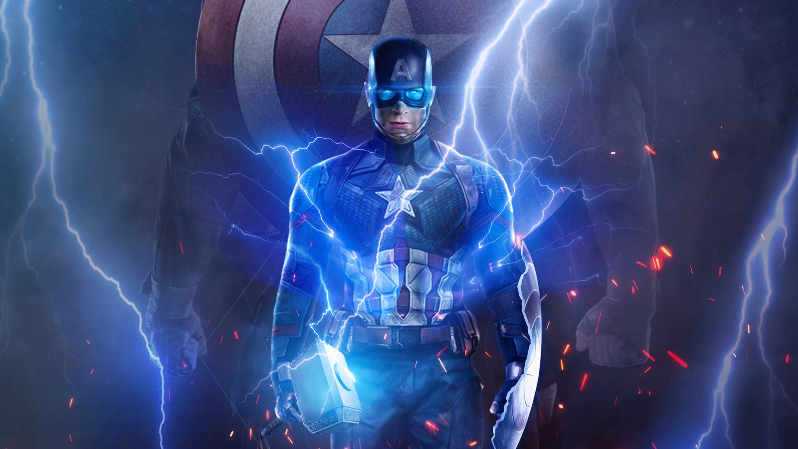 captain america, hammer, comics, marvel comics, avengers endgame wallpaper