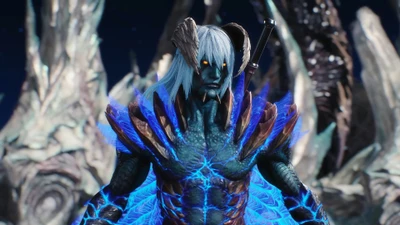 Nero na forma de Desencadear o Diabo de Devil May Cry 5