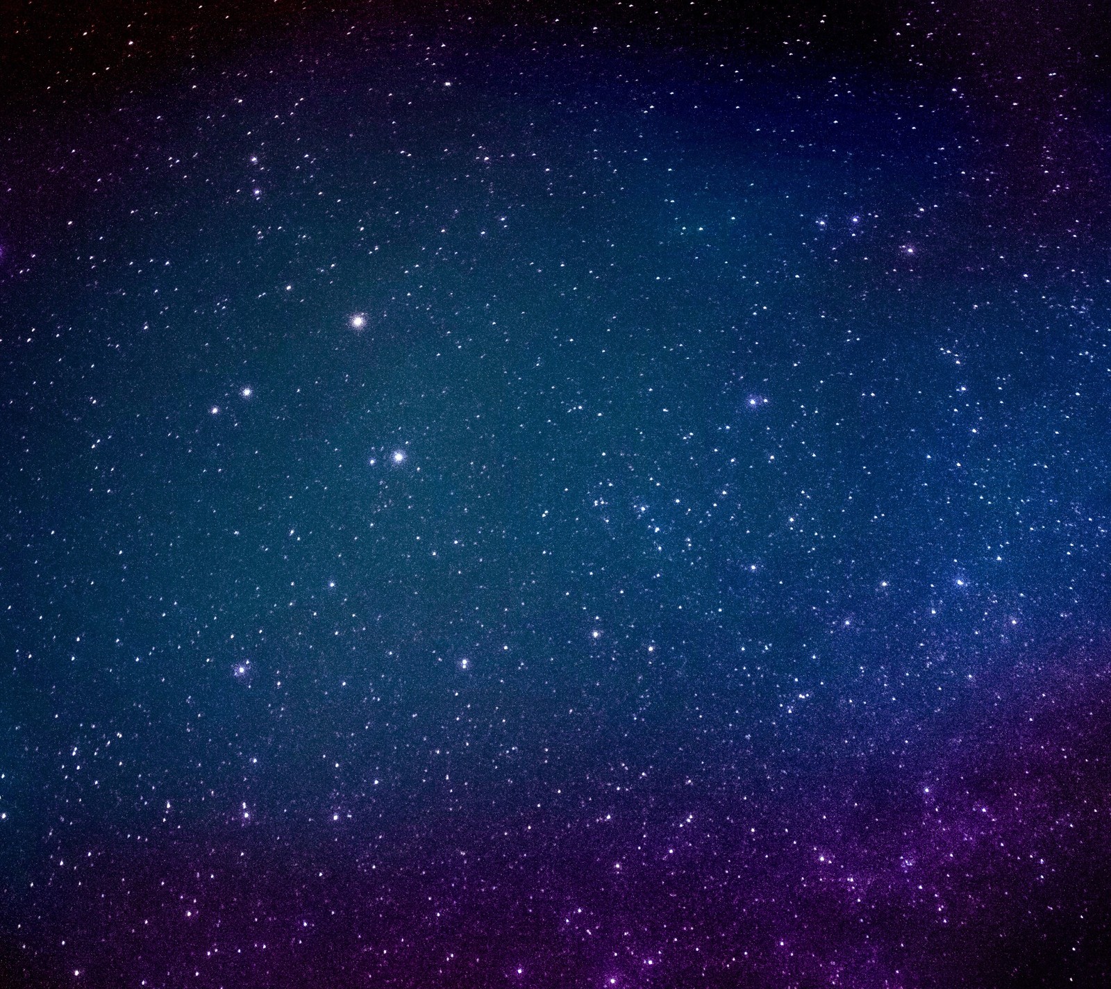 Gros plan d'une galaxie bleue et violette avec des étoiles (lumière, années)