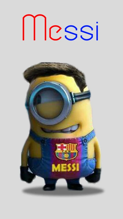 Minion Messi: O Fã de Futebol Mais Funky