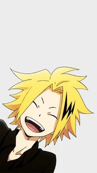 Kaminari Denki: The Electrifying Hero's Smile