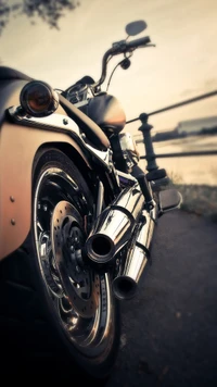 bike, chopper, motorcycle wallpaper