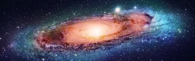 galaxie, spiralgalaxie, weltraum, atmosphäre, astronomisches objekt