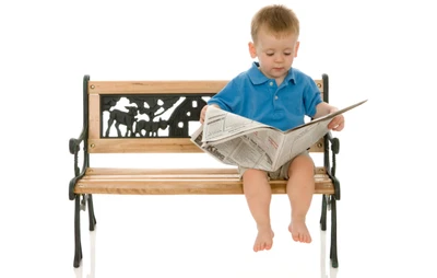 assis, table, meubles, enfant, bureau