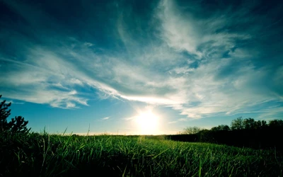 nature, nuage, horizon, journée, champ