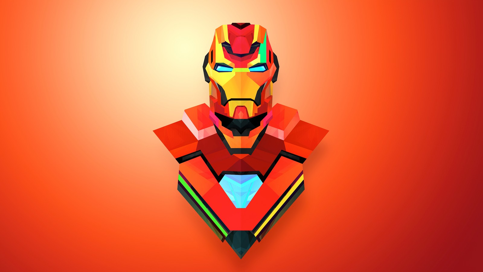 Lade illustration, marvel superhelden, marvel superheroes, orange hintergrund, marvel comics herunter