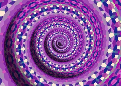 abstract background, spiral mandala, purple abstract, boho art, abstract