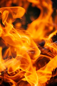 fire, flame, heat, bonfire, television wallpaper