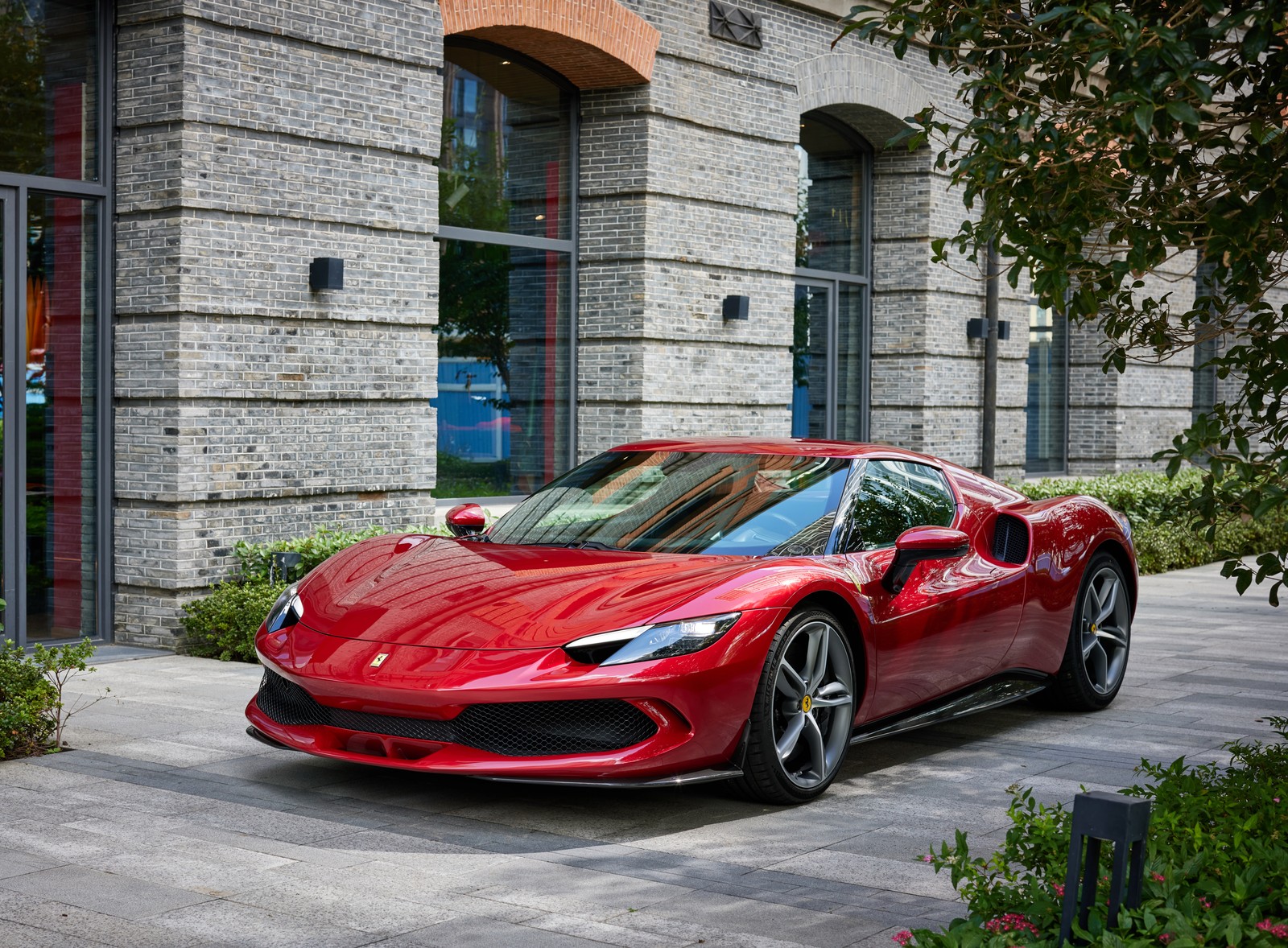 Скачать обои ферари 296 гтб, ferrari 296 gtb, гибридный, гибридный спортивный автомобиль, 5k