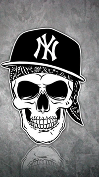 funny, skull wallpaper