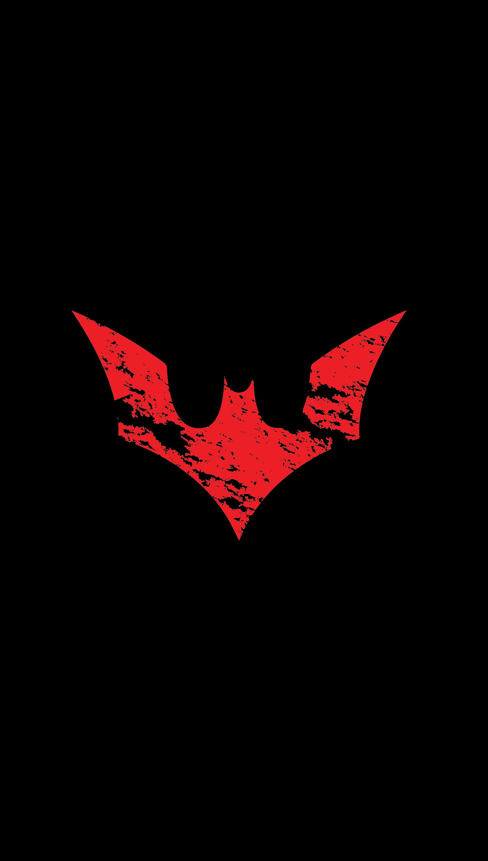 Descargar fondo de pantalla batman, logotipo, rojo