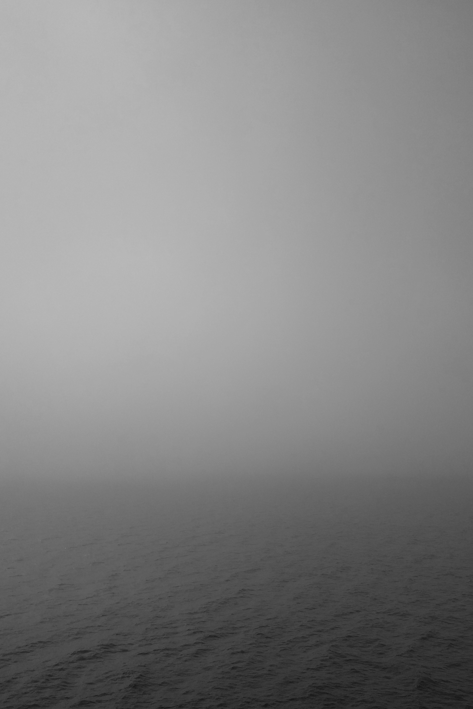 Lade schwarz weiß, nebel, neblig, dunst, horizont Hintergrund herunter