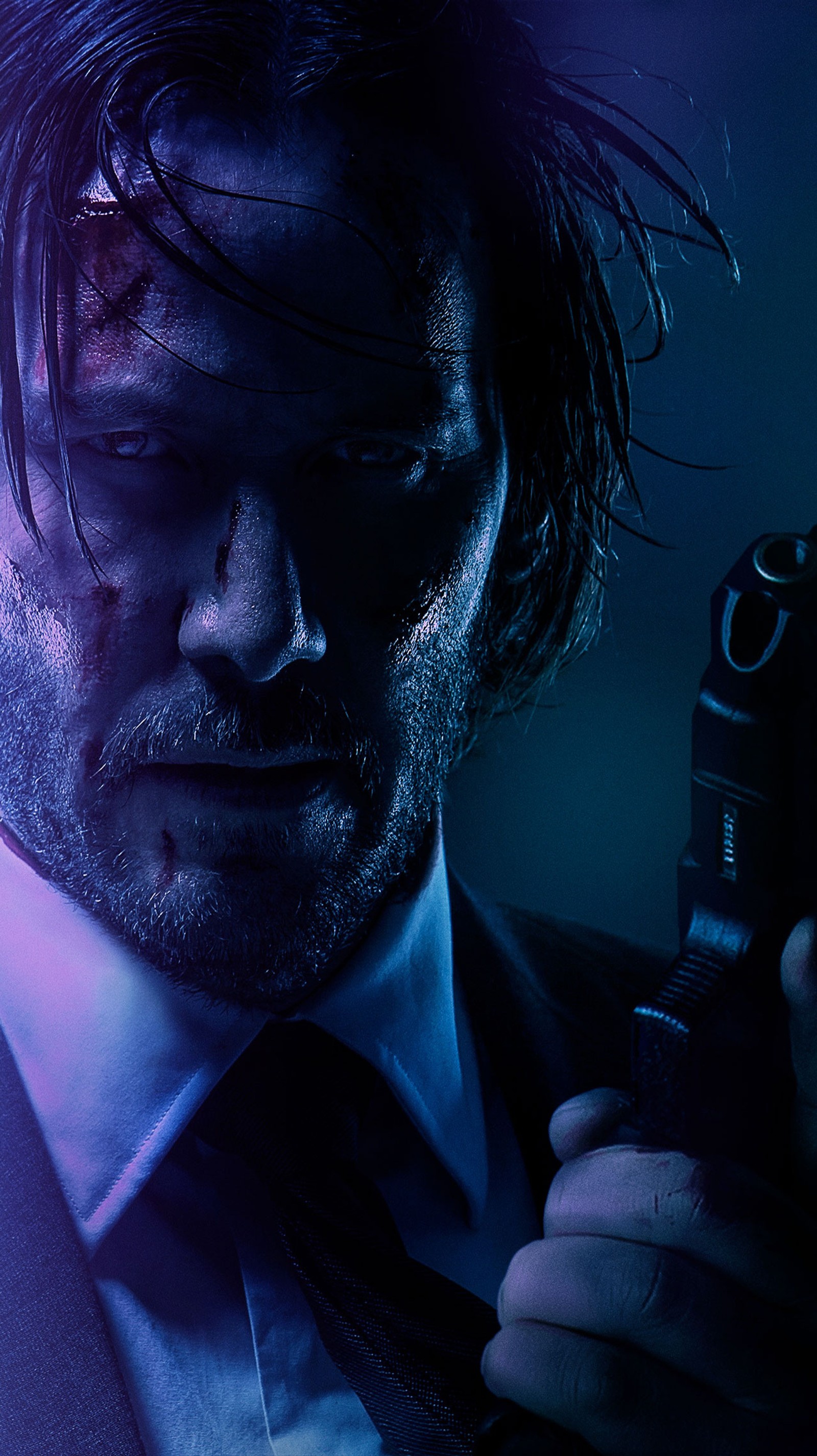 art, dark, gun, john wick, kill wallpaper