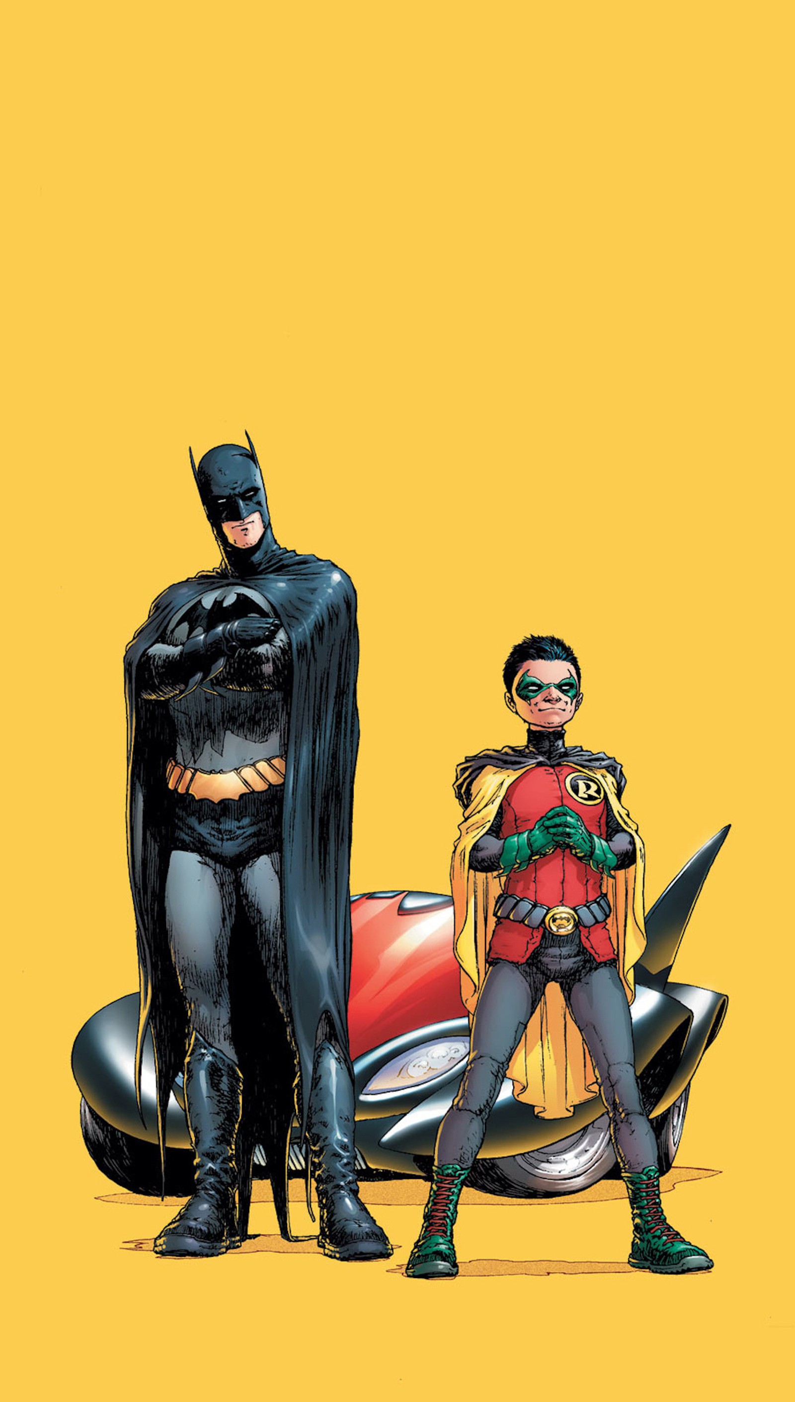 Batman y robin wayne de david cho (bh, mk)