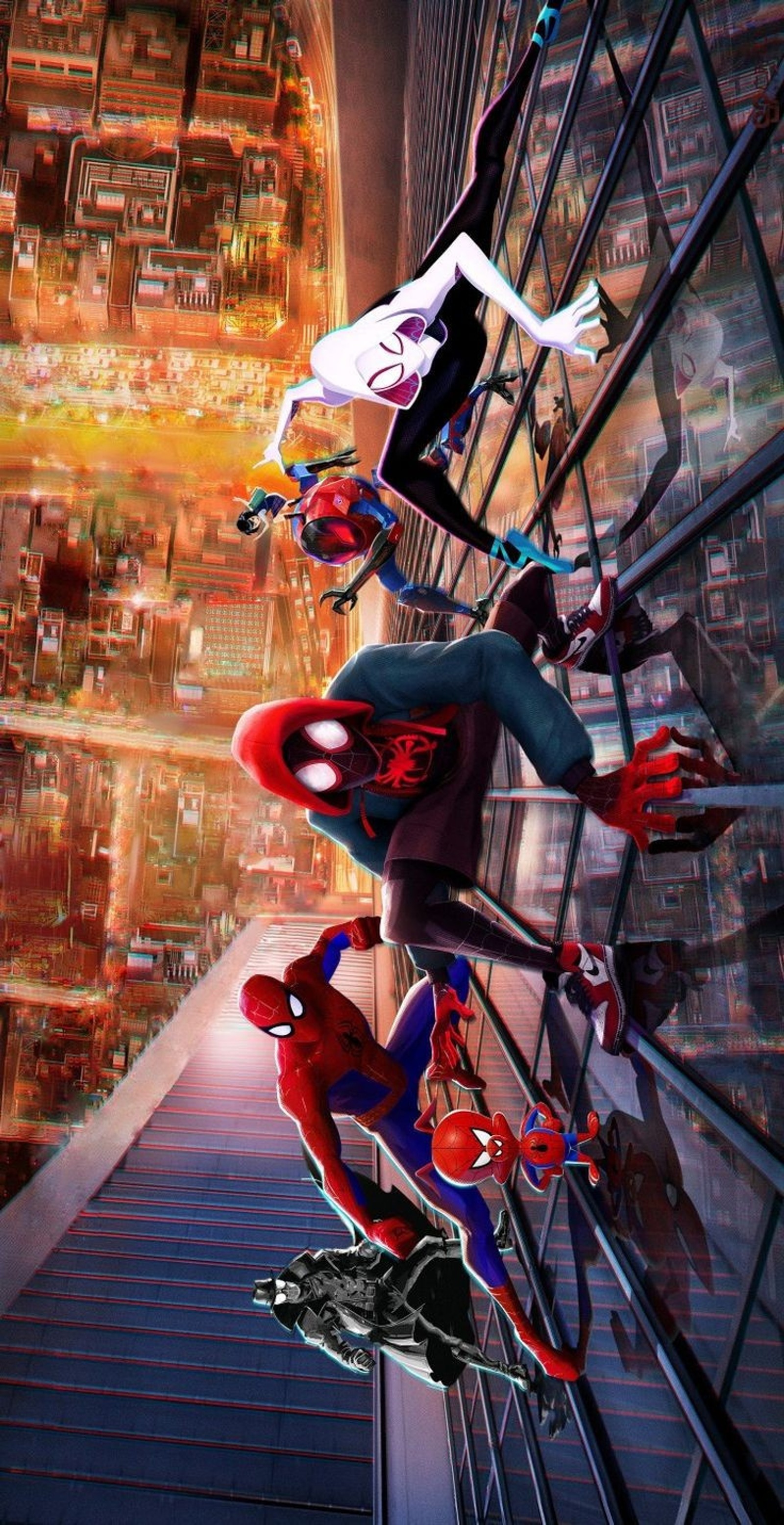 Affiche de spider-man: new generation (araignée, homme, vers, sony, gwen)