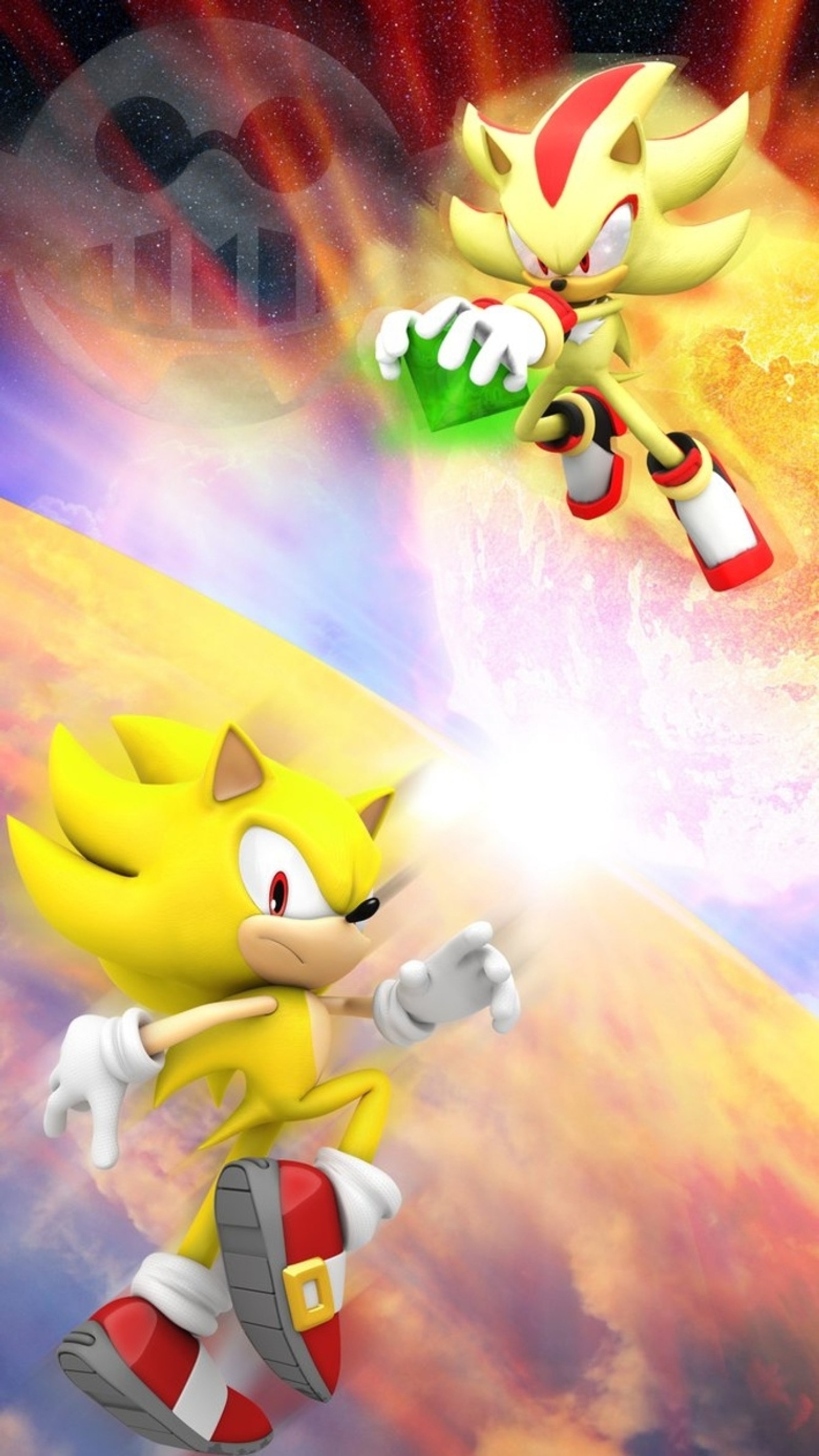 sonic, super shadow, super sonic wallpaper