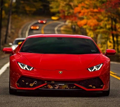 car, lamborghini, red, speed