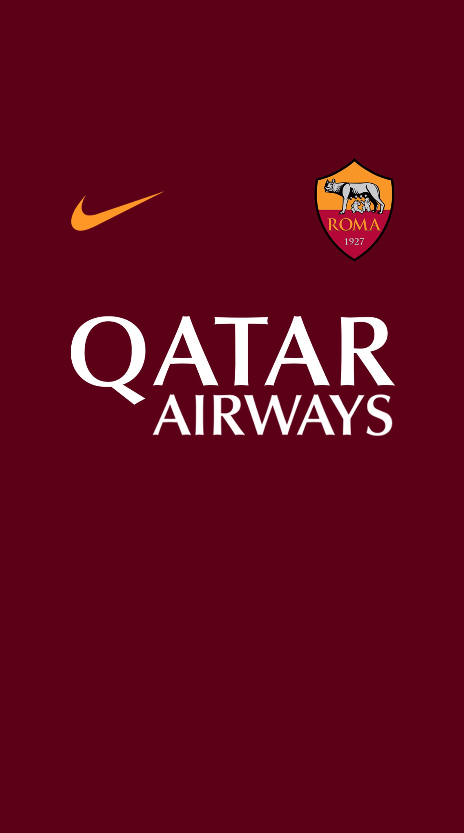 2018, as roma, giallorossi, italia, nike wallpaper