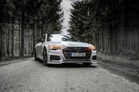 ABT Sportsline Audi A6: Elegância monocromática na natureza