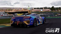 Experiencia de carrera dinámica en Project Cars 3: Coche deportivo en la pista