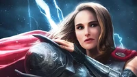 jane foster, lady thor, thor love and thunder, 2022, movie wallpaper