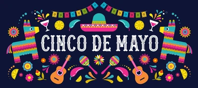 Colorful Cinco de Mayo Celebrations with Piñatas and Festive Decor