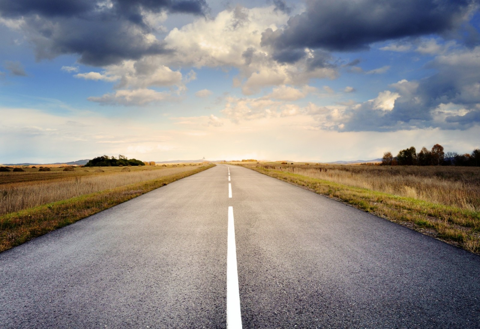 road, natural landscape, cloud, horizon, asphalt wallpaper