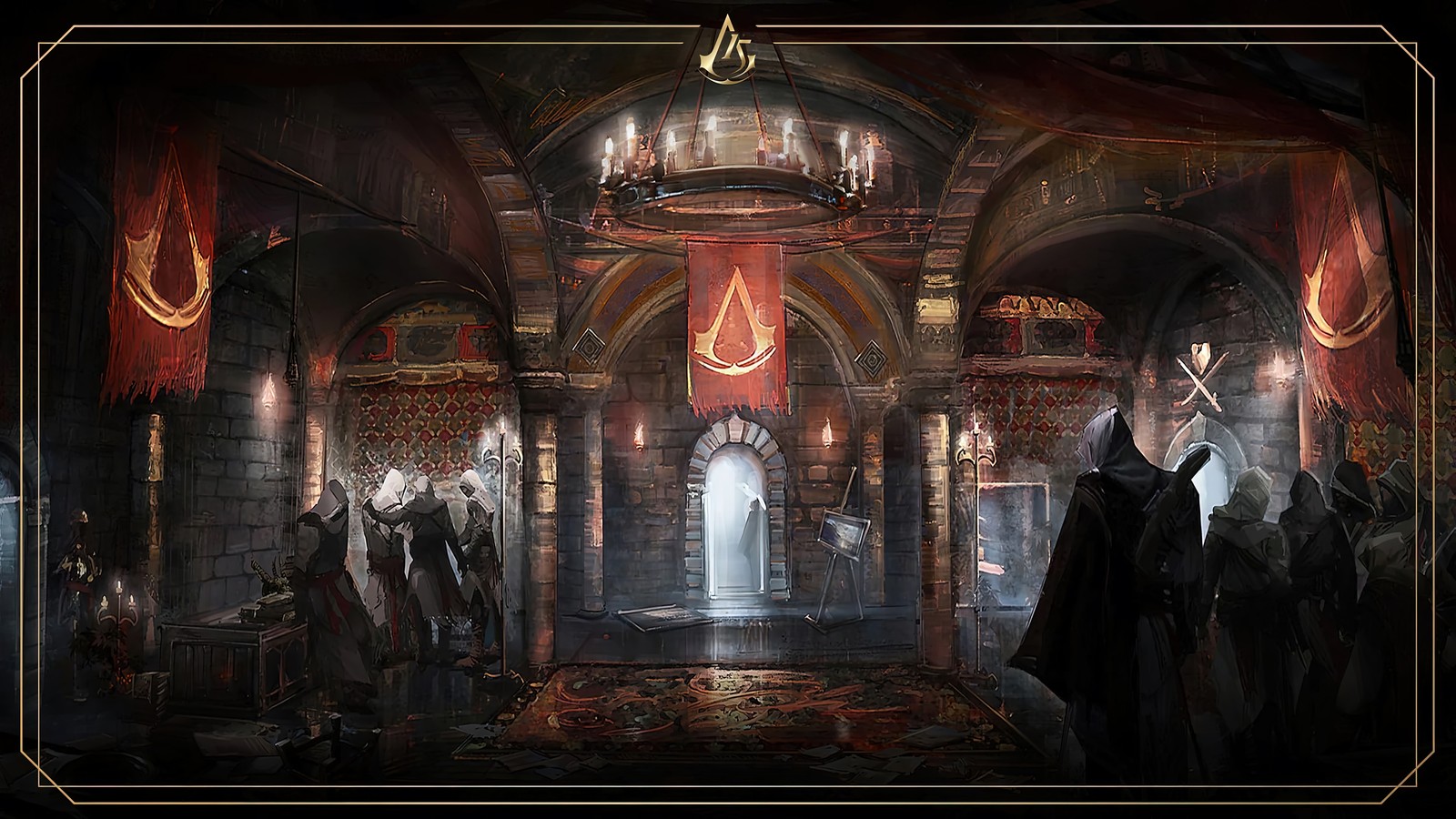 Lade assassins creed, videospiel, hideout Hintergrund herunter