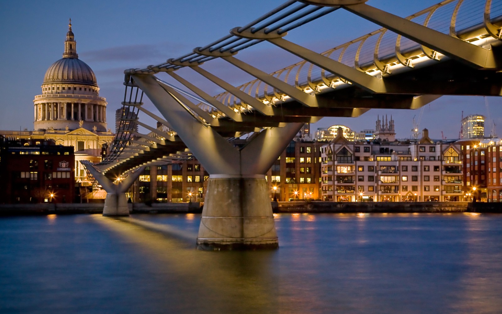 Скачать обои мост миллениум, tower bridge, лондонский мост, london bridge, бруклинский мост