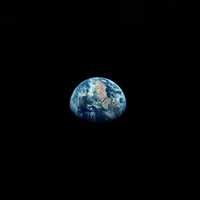 earth, amoled, 10k, black background, atmosphere wallpaper