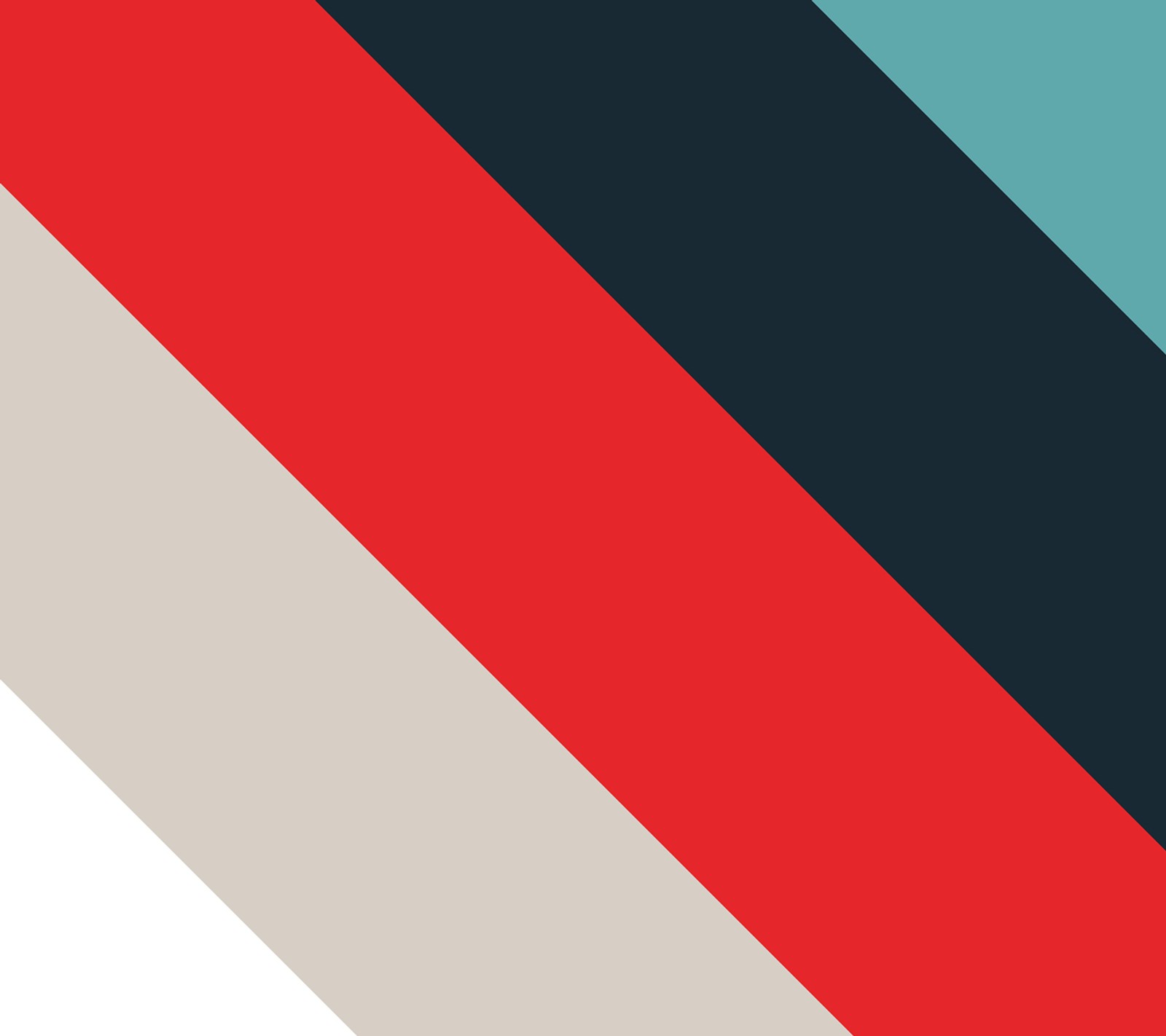 A close up of a red, black, and blue striped wallpaper (abstract, colorful, design, material, stripes)