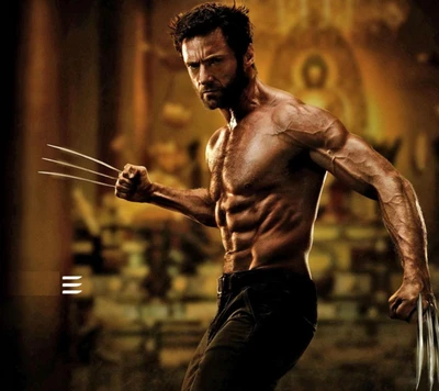 acteur, hollywood, hugh jackman, hommes, super héros