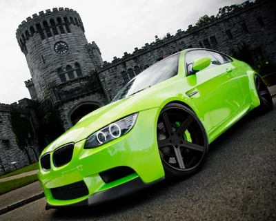 bmw, car, cars, green, hd