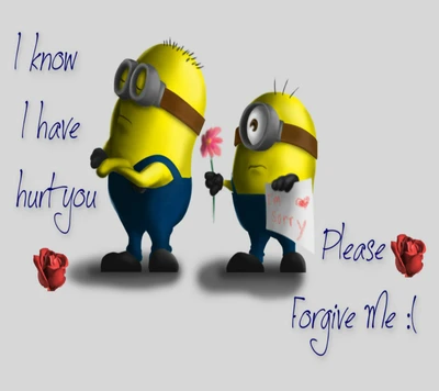 Minions Seeking Forgiveness: A Cute and Funny Apology