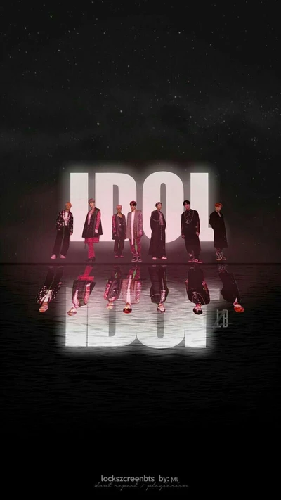 bts, bts idol, bts wallpaper, bts idol wallpaper, bangtan