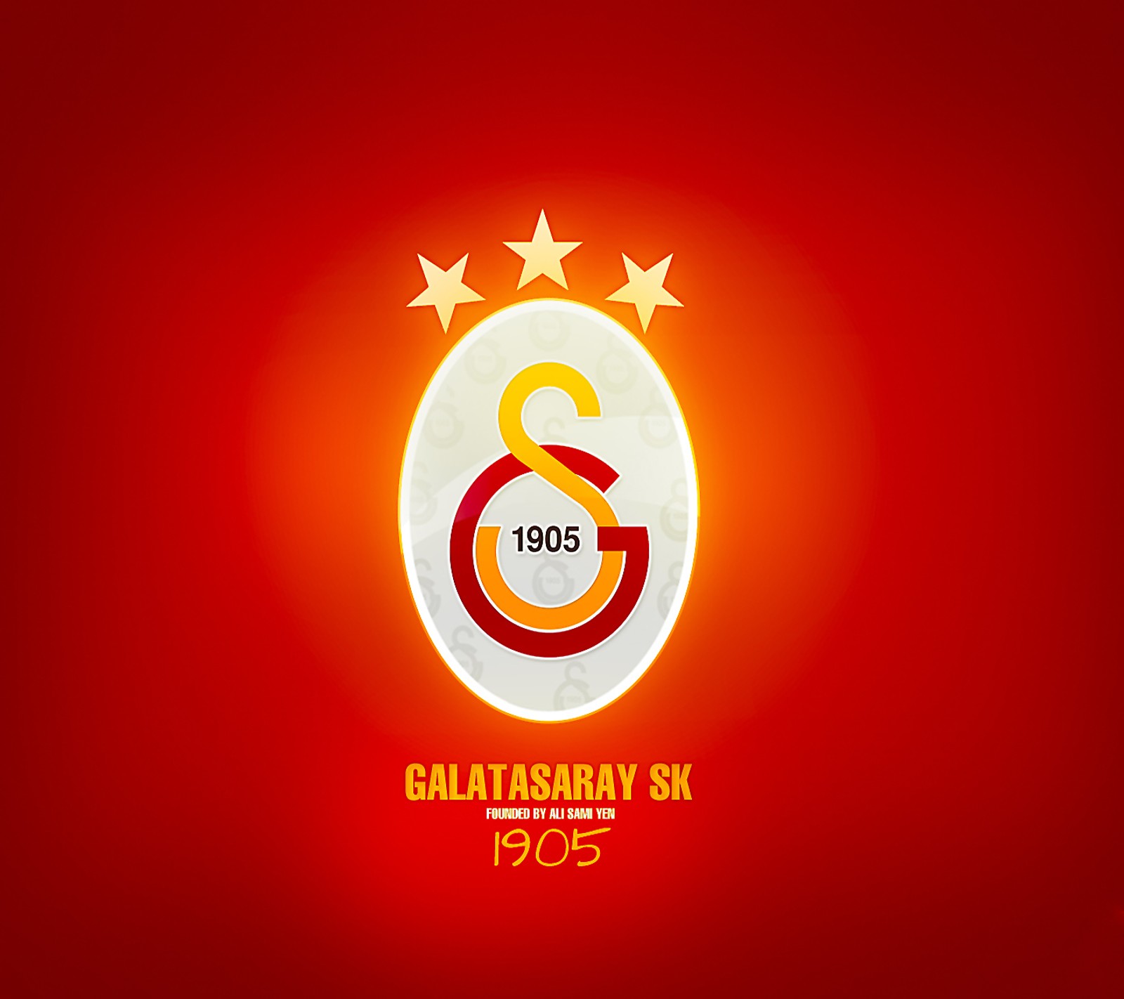 Un primer plano de un fondo rojo con un número y estrellas (cimbom, galatasaray)