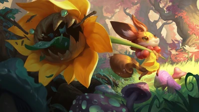 Niño Flor de Ionia: Abrazando la magia de la naturaleza en Legends of Runeterra