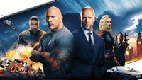 hobbs and shaw, fast and furious hobbs and shaw, movie, dwayne johnson, jason statham wallpaper