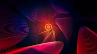 abstract background, glowing, shapes, waves, abstract wallpaper