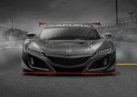 Acura NSX GT3: Un coche deportivo de alto rendimiento listo para la pista