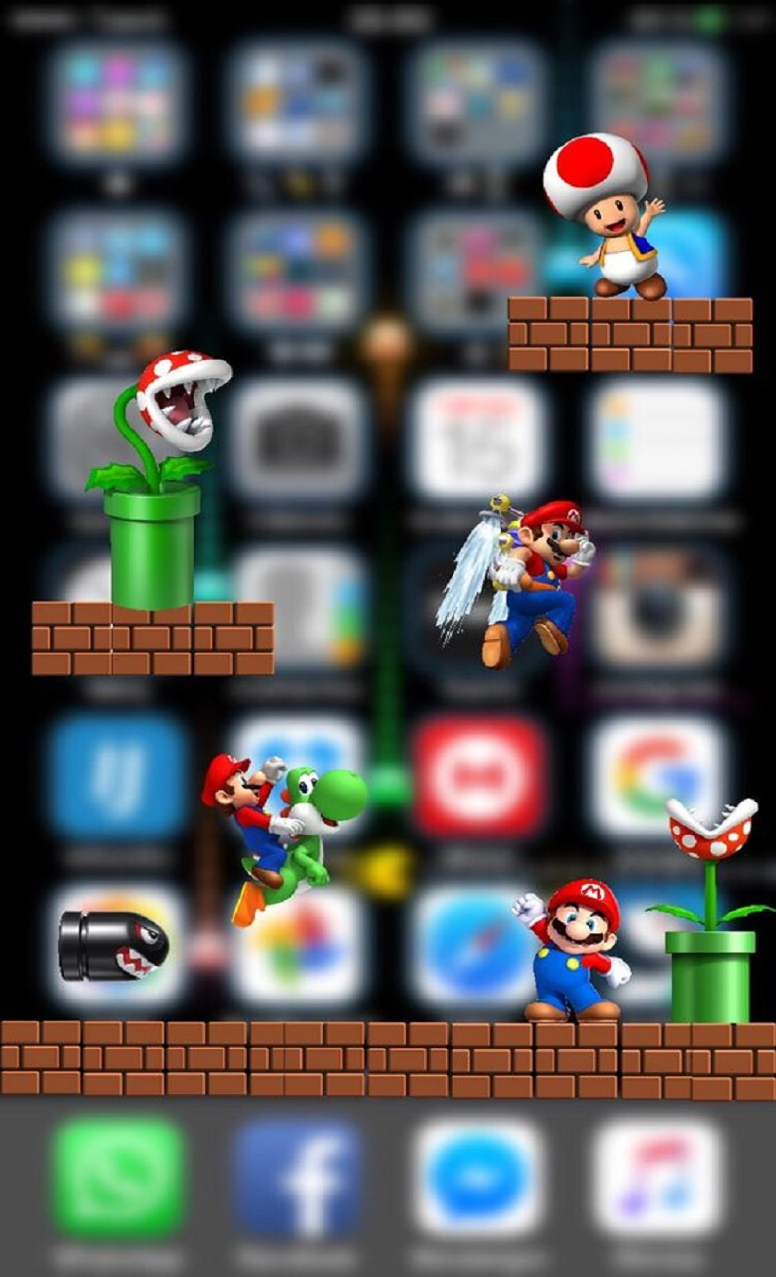 Baixar papel de parede gaming, mario, vintage