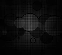 abstrait, noir, circles, motif, blanc