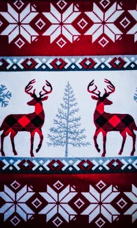 animal, art, christmas, deer, design