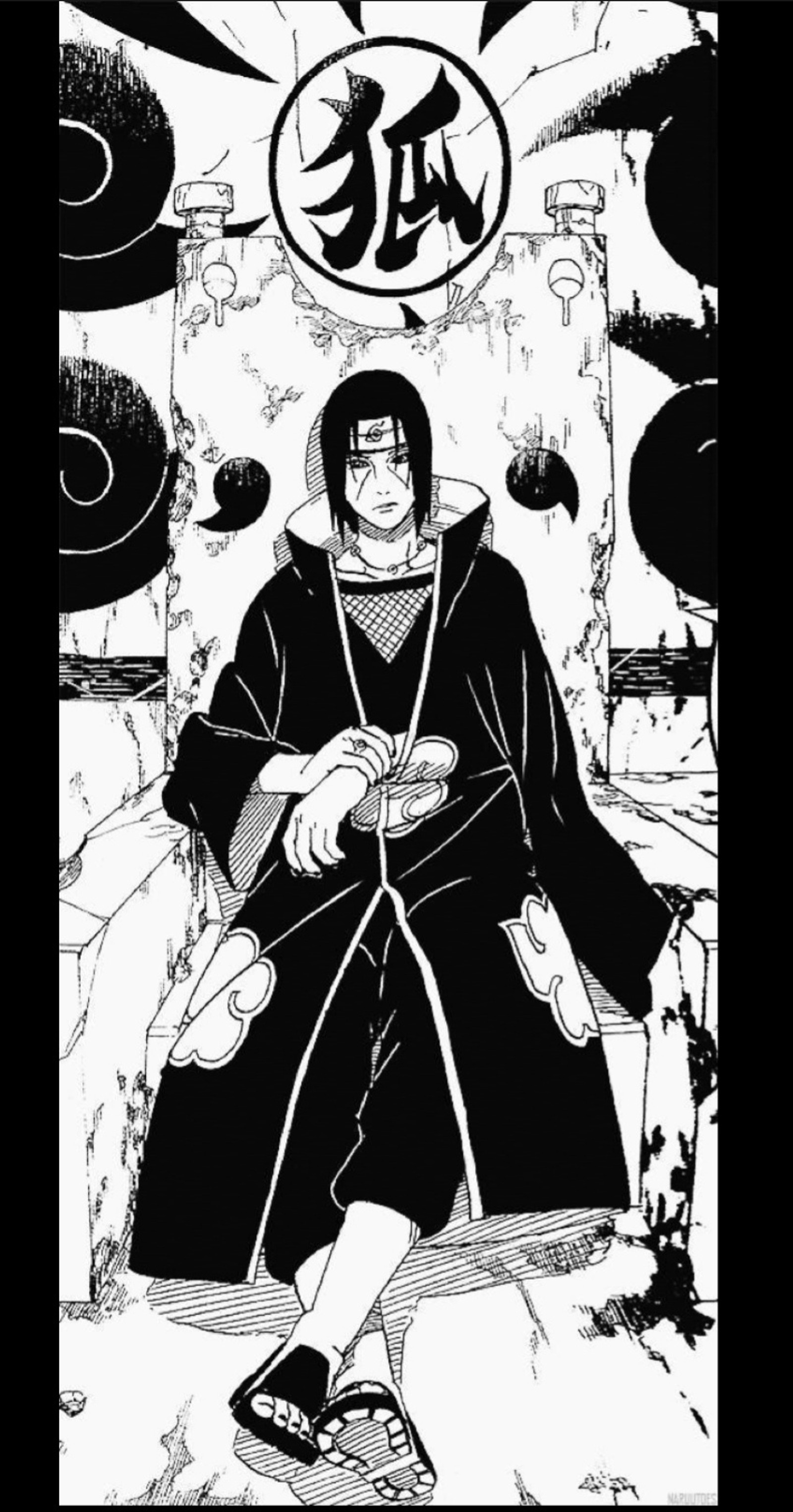 Téléchargez le fond d'écran itachi, itachi uchiha, manga, manga naruto, naruto manga