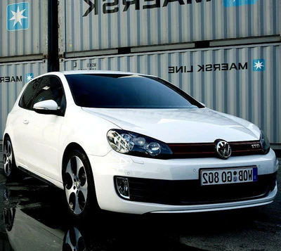 coche, golf, gti, mk6, turbo