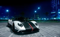 Pagani Zonda: The Pinnacle of Nighttime Elegance and Performance