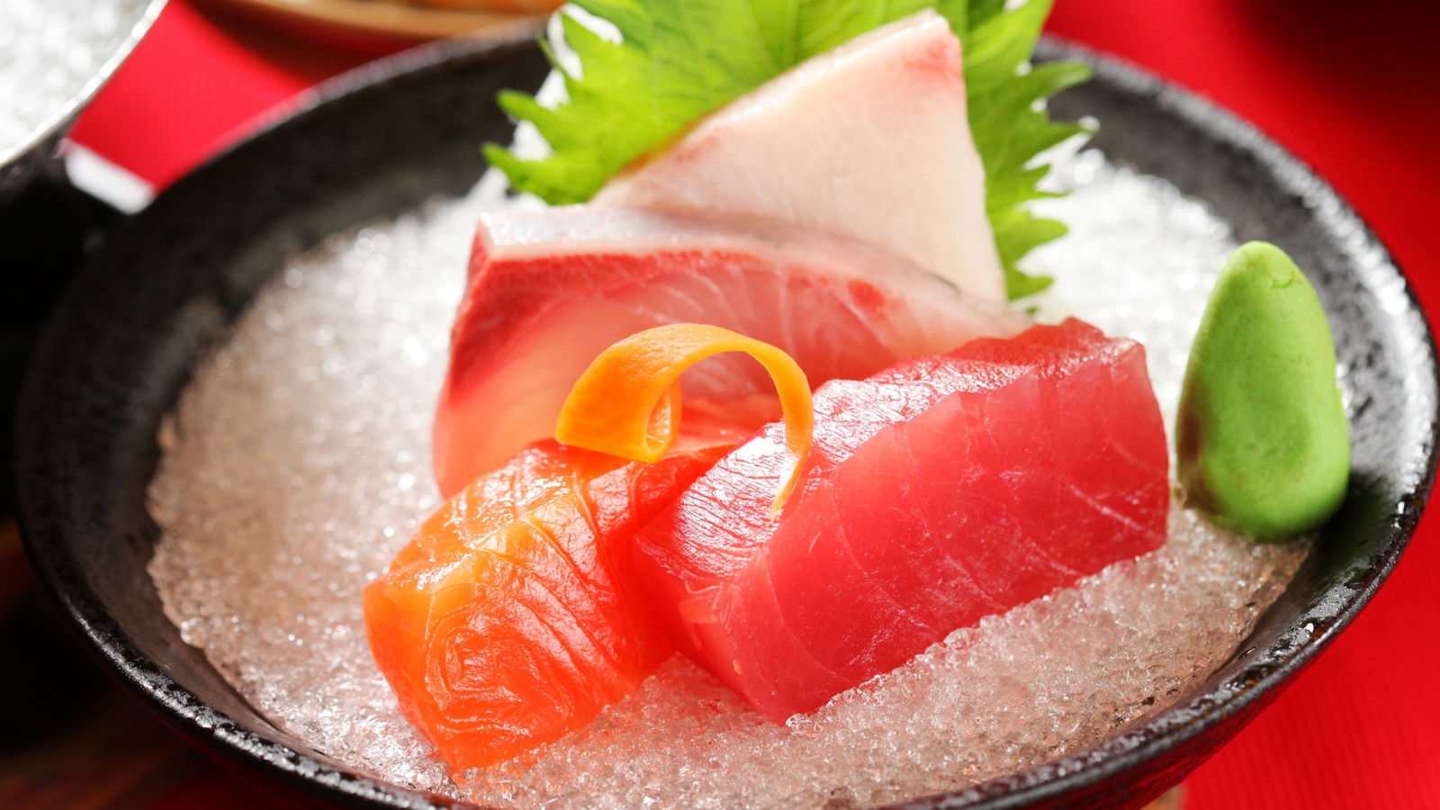 japanese cuisine, sushi, sashimi, dish, food wallpaper