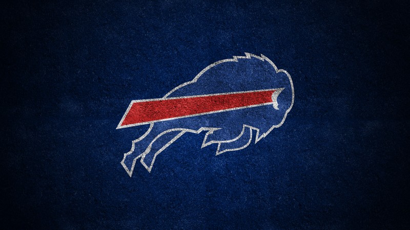 Обои buffalo bills hd (буффало биллс, buffalo bills, команда американского футбола, логотип, синий фон)